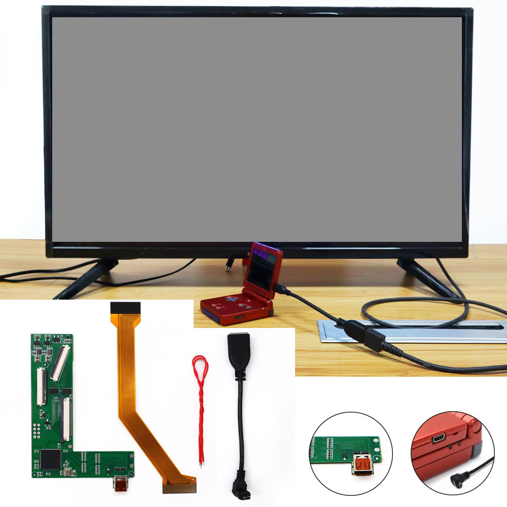 Arcade Button Pcb - Hispeedido For GBA SP HDMI PCB