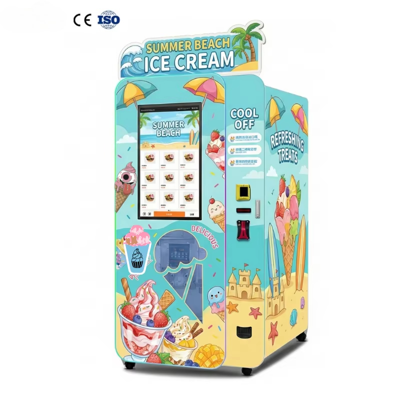 Ice Cream Vending Machine Auto - đánh giá và giá Commercial Vending Machine