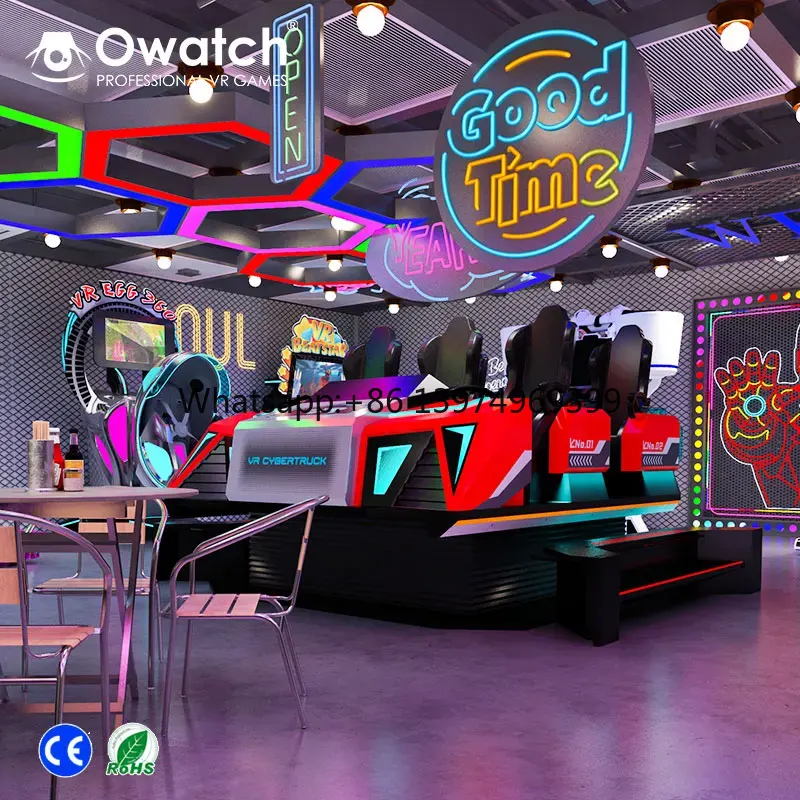 High Quality VR 6Seat Machine  - đánh giá và giá Arcade Machine Profit