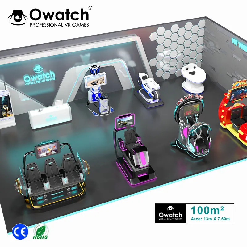 High Quality VR 6Seat Machine  - đánh giá và giá Arcade Machine Profit