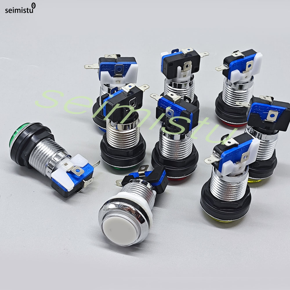 33mm Arcade Button Push LED Li - đánh giá và giá Arcade Button Pcb