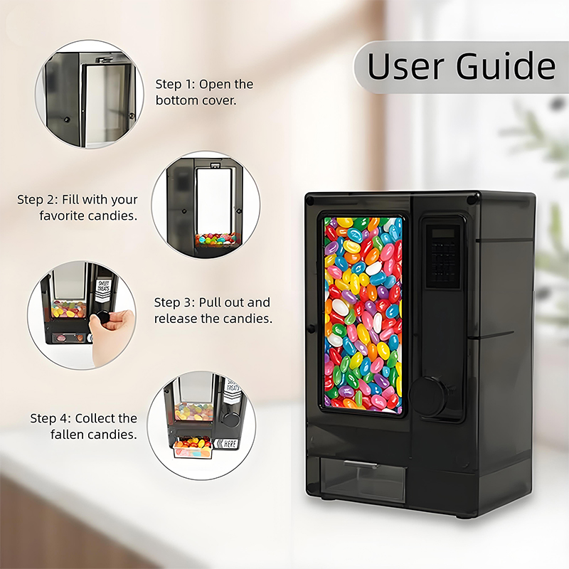 Candy Dispenser Cute Vending M - đánh giá và giá Bubble Gum Machine