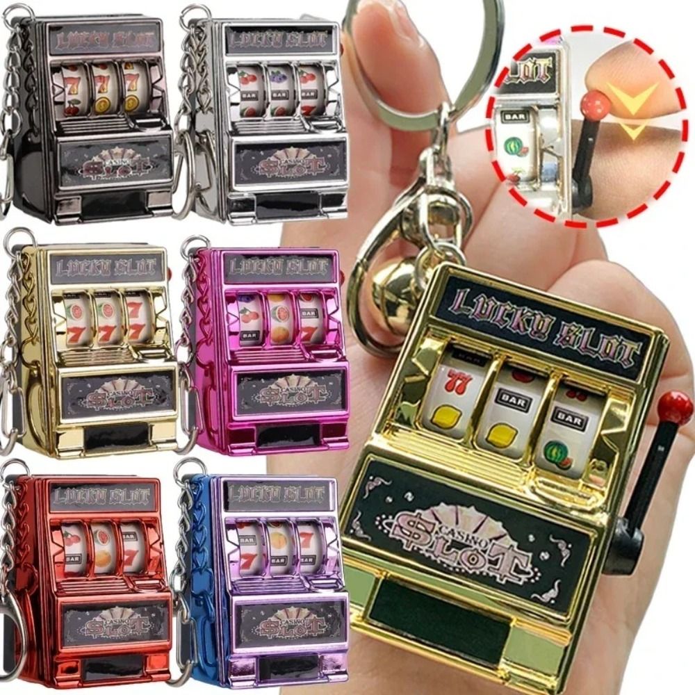 Retro Stress Reliever Keychain - đánh giá và giá Fruit Slot Machine