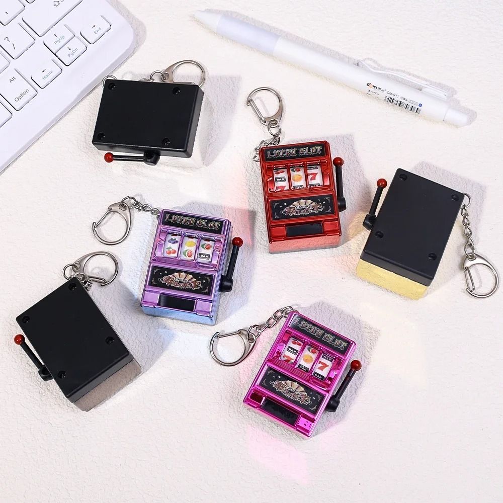 Retro Stress Reliever Keychain - đánh giá và giá Fruit Slot Machine