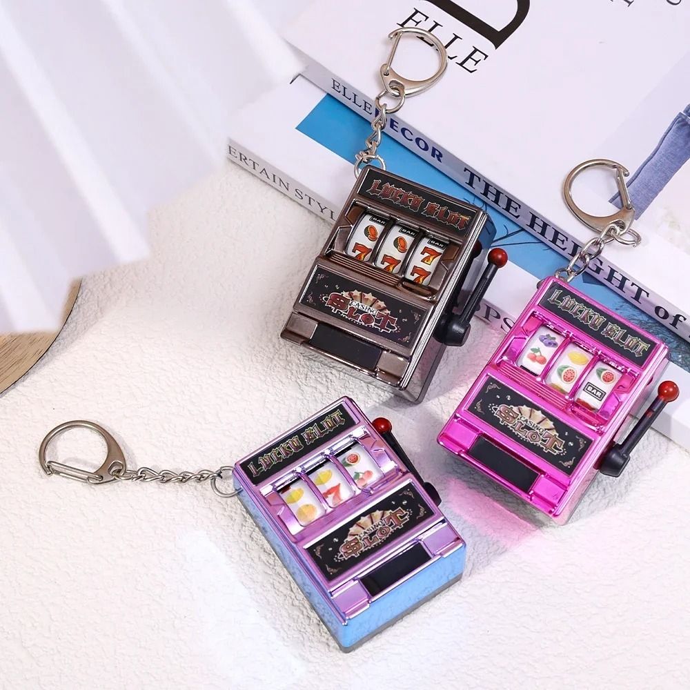 Retro Stress Reliever Keychain - đánh giá và giá Fruit Slot Machine