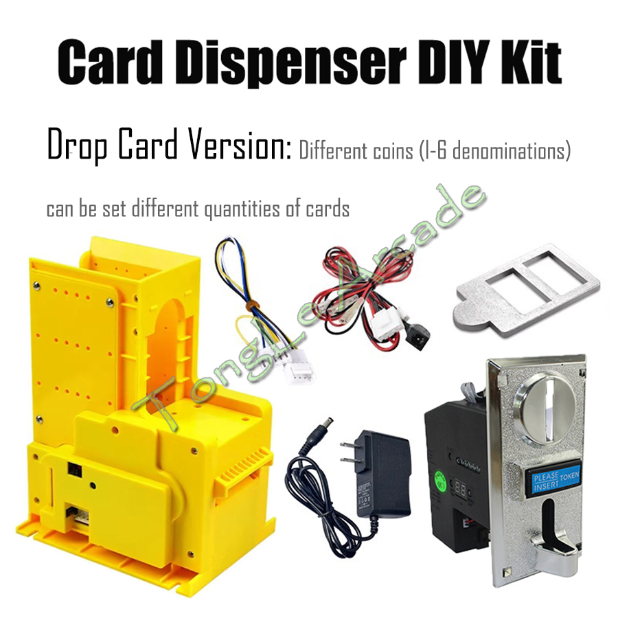 Arcade Card Dispenser DIY Kit  - đánh giá và giá Ticket Redemption Machine