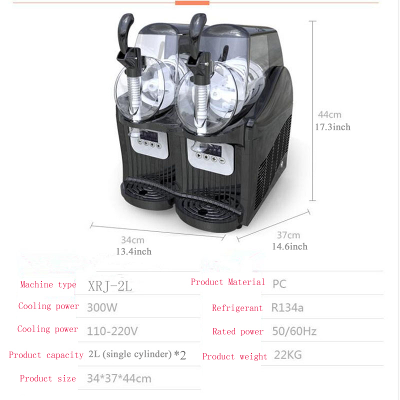 Professional Slush Machine 12L - đánh giá và giá Slushie Machine Vending