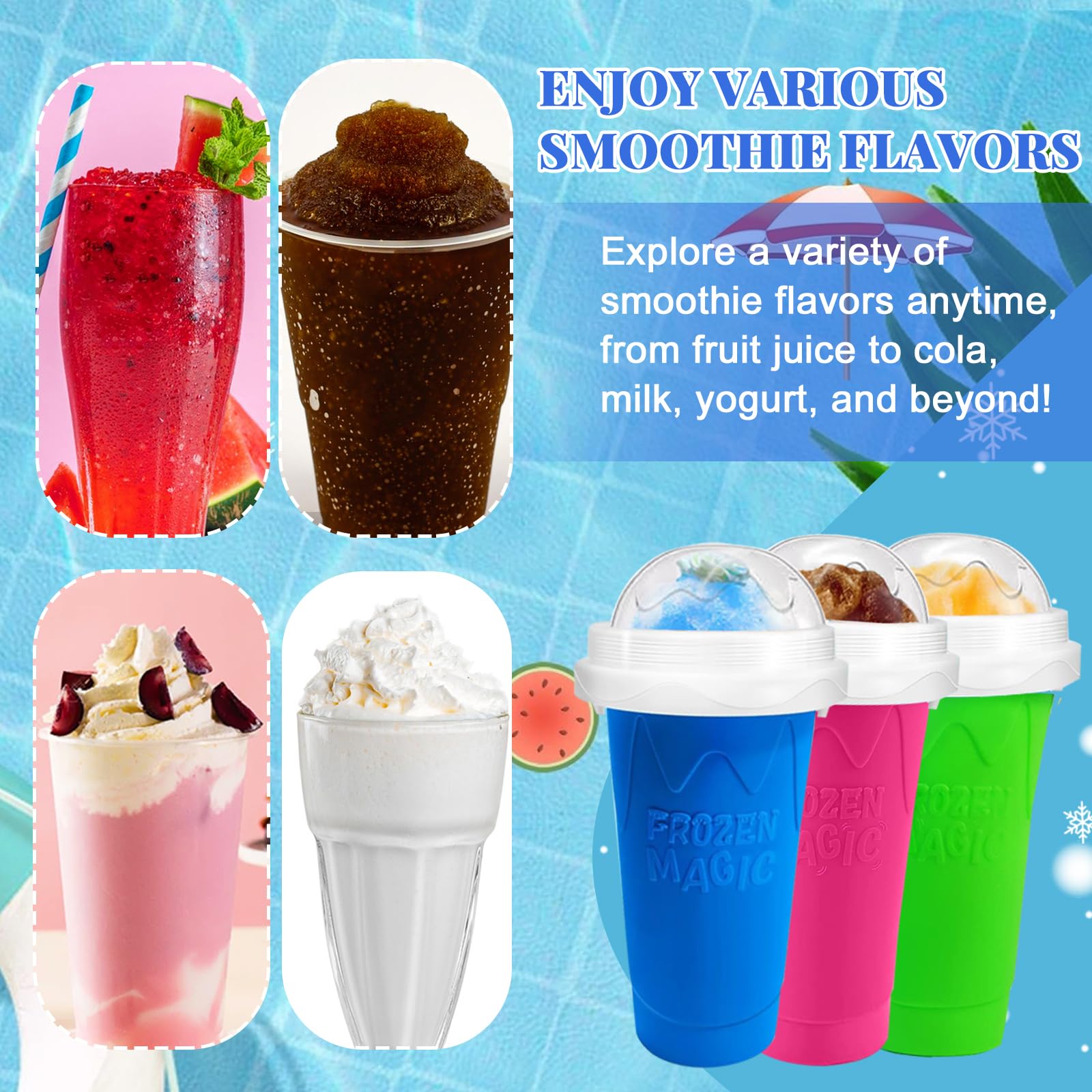 Slushie Cup DIY Magic Slushy M - đánh giá và giá Slushie Machine Vending