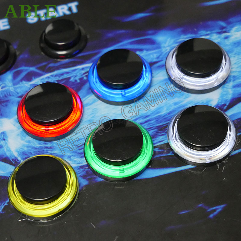 12 Chiếc 6 Màu 28Mm Lỗ Gắn 5V/ - đánh giá và giá Arcade Button Pcb