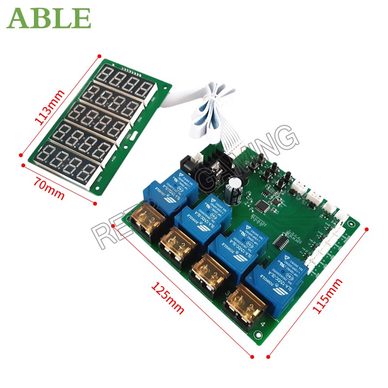 JY-215 Inbuilt Phản 4 Kênh Hẹn - đánh giá và giá Token Coin Mechanism