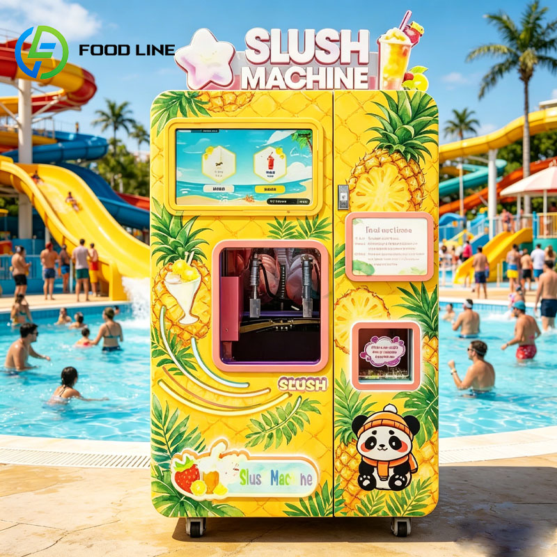 Ice Slush Vending Machine Froz - đánh giá và giá Slushie Machine Vending