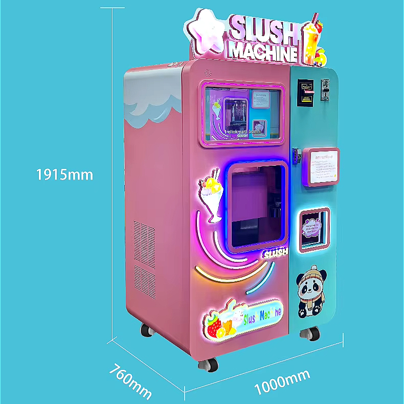 Ice Slush Vending Machine Froz - đánh giá và giá Slushie Machine Vending