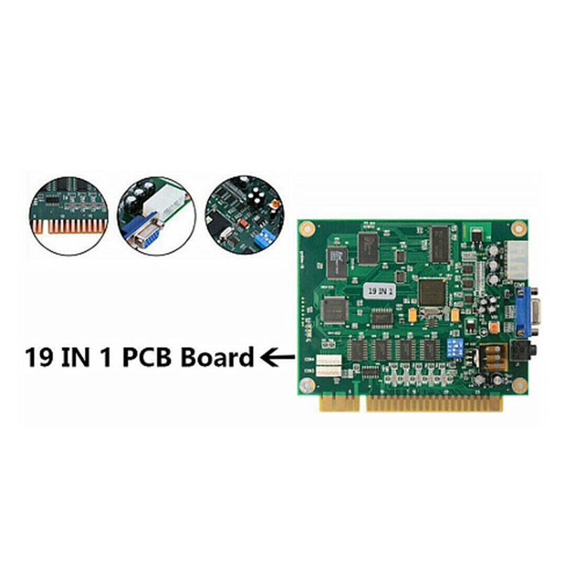DT98 19 in 1 Multicade PCB Boa - đánh giá và giá Arcade Button Pcb