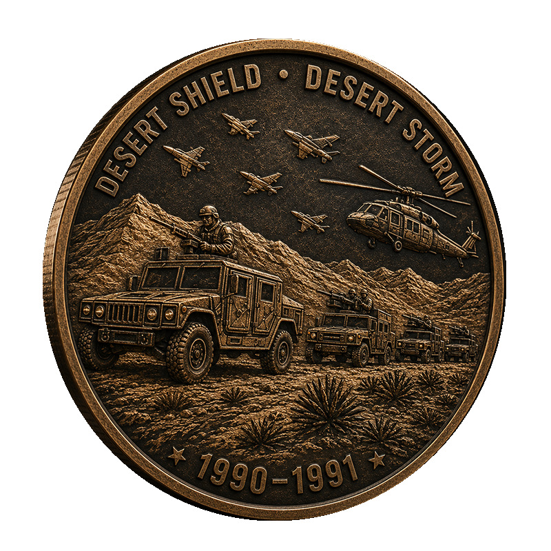 Desert Shield Desert Storm Gul - đánh giá và giá Token Coin Mechanism