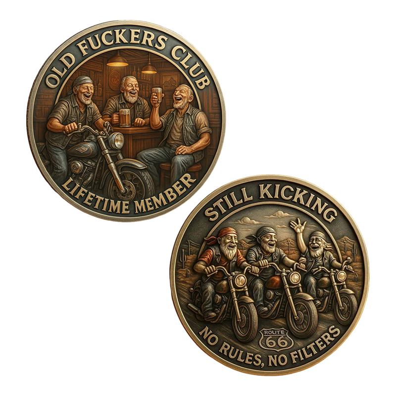 1pc Vintage Old Club Lifetime  - đánh giá và giá Token Coin Mechanism